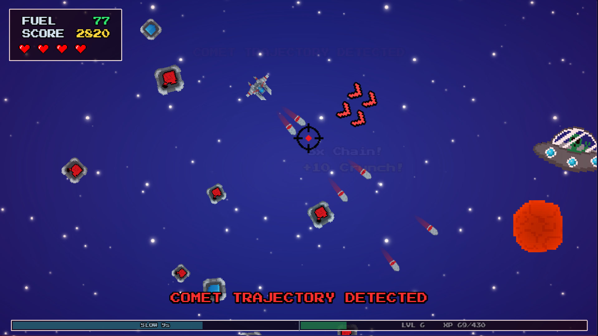 Fuel Field comet warning